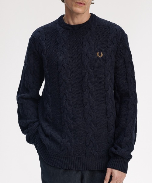 セール】Chunky Cable Knit Jumper／チャンキーケーブルセーター