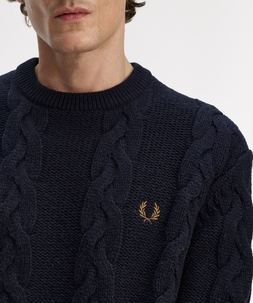 セール】Chunky Cable Knit Jumper／チャンキーケーブルセーター