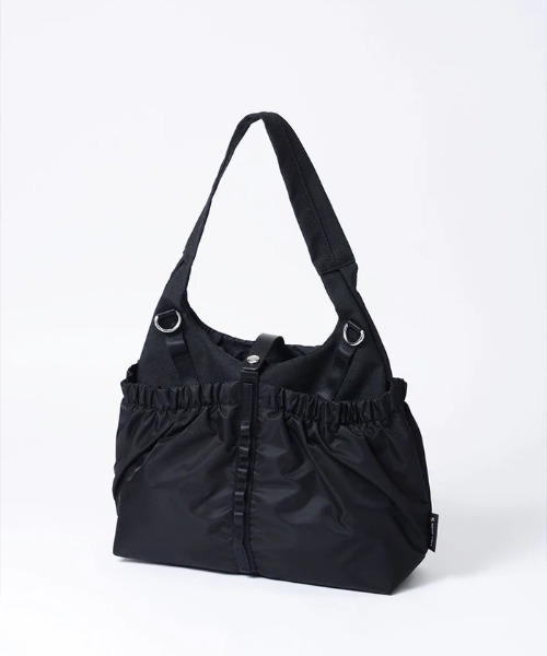 master-piece(マスターピース)の「【master-piece /マスターピース】 plump SINGLE HAND TOTE BAG(トートバッグ・メンズ・ブラック/マルチ/ネイビー・FREE)」の2枚目の写真