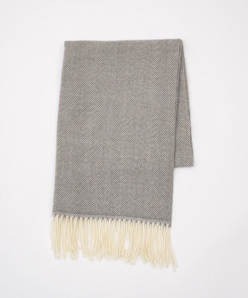 KATHARINE ROSS（キャサリンロス）の「【KATHARINE ROSS】ヘリンボーンストール（ストール/ショール・レディース・グレー/ベージュ/ピンク/グリーン・MEDIUM）」の19枚目の写真