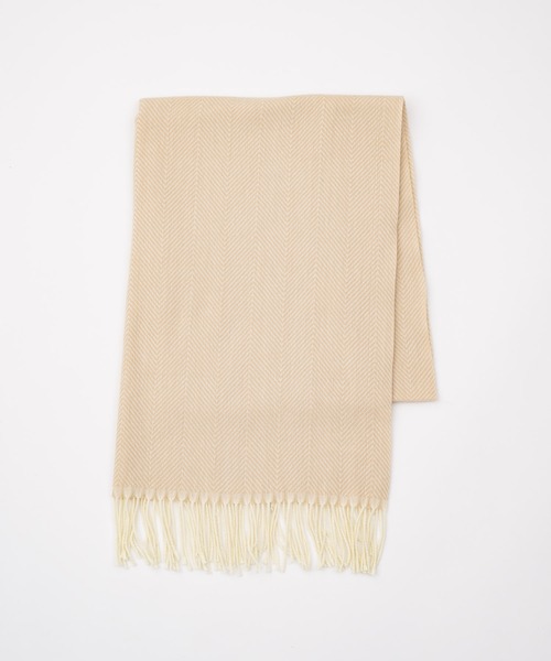 KATHARINE ROSS（キャサリンロス）の「【KATHARINE ROSS】ヘリンボーンストール（ストール/ショール・レディース・グレー/ベージュ/ピンク/グリーン・MEDIUM）」の22枚目の写真