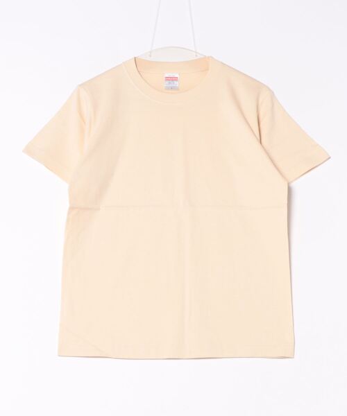 VIBGYOR（ヴィブジョー）の「United Athle/5.6オンス ハイクオリティー 無地 半袖 Ｔシャツ(CZ)（Tシャツ/カットソー・メンズ・ライトイエロー/ラベンダー/ロイヤルブルー/フレッシュイエロー/コーラルピンク/グリーン/ダークネイビー/ダークブラウン/バーガンディー/ピンク/ナチュラル/オフホワイト/グレー/バイオレット/グレイッシュブルー/ターコイズブルー/チャコールグレー/フューシャピンク/サックスブルー/カーキ/クリアグリーン/ライトピンク/ライトブルー/ライトベージュ/ミント/ライトパープル/イエロー/インディゴブルー/オレンジ/ゴールド/ネイビー/パープル/ライトグリーン/ホワイト/ライム/レッド/ブラック/ブラック系その他/スミクロ/アクア/グリーン系その他・LARGE/X-LARGE/SMALL/MEDIUM）」の9枚目の写真