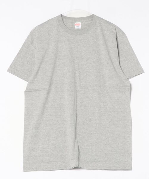 VIBGYOR（ヴィブジョー）の「United Athle/5.6オンス ハイクオリティー 無地 半袖 Ｔシャツ(CZ)（Tシャツ/カットソー・メンズ・ライトイエロー/ラベンダー/ロイヤルブルー/フレッシュイエロー/コーラルピンク/グリーン/ダークネイビー/ダークブラウン/バーガンディー/ピンク/ナチュラル/オフホワイト/グレー/バイオレット/グレイッシュブルー/ターコイズブルー/チャコールグレー/フューシャピンク/サックスブルー/カーキ/クリアグリーン/ライトピンク/ライトブルー/ライトベージュ/ミント/ライトパープル/イエロー/インディゴブルー/オレンジ/ゴールド/ネイビー/パープル/ライトグリーン/ホワイト/ライム/レッド/ブラック/ブラック系その他/スミクロ/アクア/グリーン系その他・LARGE/X-LARGE/SMALL/MEDIUM）」の7枚目の写真