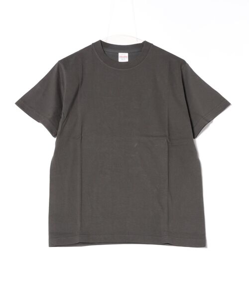 VIBGYOR（ヴィブジョー）の「United Athle/5.6オンス ハイクオリティー 無地 半袖 Ｔシャツ(CZ)（Tシャツ/カットソー・メンズ・ライトイエロー/ラベンダー/ロイヤルブルー/フレッシュイエロー/コーラルピンク/グリーン/ダークネイビー/ダークブラウン/バーガンディー/ピンク/ナチュラル/オフホワイト/グレー/バイオレット/グレイッシュブルー/ターコイズブルー/チャコールグレー/フューシャピンク/サックスブルー/カーキ/クリアグリーン/ライトピンク/ライトブルー/ライトベージュ/ミント/ライトパープル/イエロー/インディゴブルー/オレンジ/ゴールド/ネイビー/パープル/ライトグリーン/ホワイト/ライム/レッド/ブラック/ブラック系その他/スミクロ/アクア/グリーン系その他・LARGE/X-LARGE/SMALL/MEDIUM）」の5枚目の写真