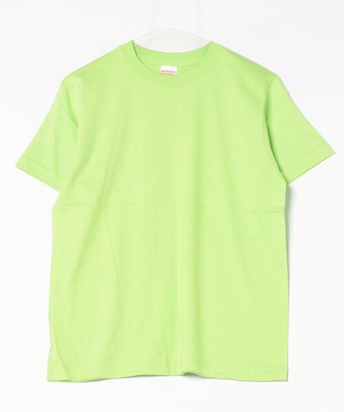 VIBGYOR（ヴィブジョー）の「United Athle/5.6オンス ハイクオリティー 無地 半袖 Ｔシャツ(CZ)（Tシャツ/カットソー・メンズ・ライトイエロー/ラベンダー/ロイヤルブルー/フレッシュイエロー/コーラルピンク/グリーン/ダークネイビー/ダークブラウン/バーガンディー/ピンク/ナチュラル/オフホワイト/グレー/バイオレット/グレイッシュブルー/ターコイズブルー/チャコールグレー/フューシャピンク/サックスブルー/カーキ/クリアグリーン/ライトピンク/ライトブルー/ライトベージュ/ミント/ライトパープル/イエロー/インディゴブルー/オレンジ/ゴールド/ネイビー/パープル/ライトグリーン/ホワイト/ライム/レッド/ブラック/ブラック系その他/スミクロ/アクア/グリーン系その他・LARGE/X-LARGE/SMALL/MEDIUM）」の12枚目の写真