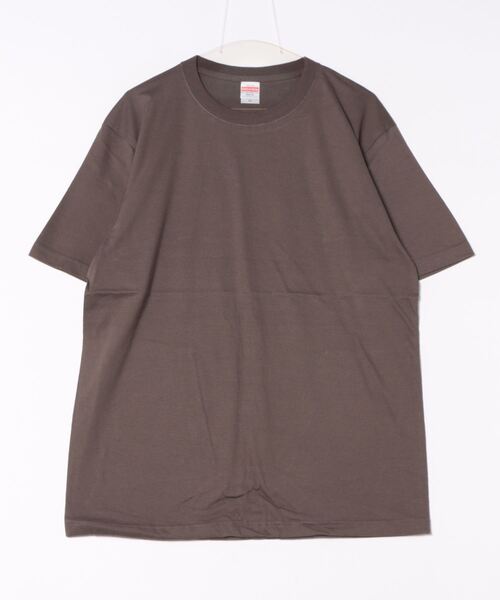 VIBGYOR（ヴィブジョー）の「United Athle/5.6オンス ハイクオリティー 無地 半袖 Ｔシャツ(CZ)（Tシャツ/カットソー・メンズ・ライトイエロー/ラベンダー/ロイヤルブルー/フレッシュイエロー/コーラルピンク/グリーン/ダークネイビー/ダークブラウン/バーガンディー/ピンク/ナチュラル/オフホワイト/グレー/バイオレット/グレイッシュブルー/ターコイズブルー/チャコールグレー/フューシャピンク/サックスブルー/カーキ/クリアグリーン/ライトピンク/ライトブルー/ライトベージュ/ミント/ライトパープル/イエロー/インディゴブルー/オレンジ/ゴールド/ネイビー/パープル/ライトグリーン/ホワイト/ライム/レッド/ブラック/ブラック系その他/スミクロ/アクア/グリーン系その他・LARGE/X-LARGE/SMALL/MEDIUM）」の6枚目の写真