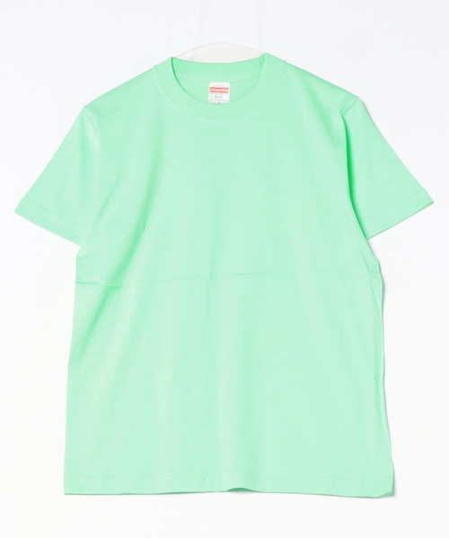 VIBGYOR（ヴィブジョー）の「United Athle/5.6オンス ハイクオリティー 無地 半袖 Ｔシャツ(CZ)（Tシャツ/カットソー・メンズ・ライトイエロー/ラベンダー/ロイヤルブルー/フレッシュイエロー/コーラルピンク/グリーン/ダークネイビー/ダークブラウン/バーガンディー/ピンク/ナチュラル/オフホワイト/グレー/バイオレット/グレイッシュブルー/ターコイズブルー/チャコールグレー/フューシャピンク/サックスブルー/カーキ/クリアグリーン/ライトピンク/ライトブルー/ライトベージュ/ミント/ライトパープル/イエロー/インディゴブルー/オレンジ/ゴールド/ネイビー/パープル/ライトグリーン/ホワイト/ライム/レッド/ブラック/ブラック系その他/スミクロ/アクア/グリーン系その他・LARGE/X-LARGE/SMALL/MEDIUM）」の16枚目の写真