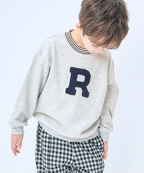 apres les cours（アプレレクール）の「【リンク】8柄バラエティモチーフトレーナー（スウェット・キッズ・ピンク/ブラウン/アイボリー/イエロー/ミント/ラベンダー/その他2/ベージュ・90/100/110/120/80/130/140）」の2枚目の写真