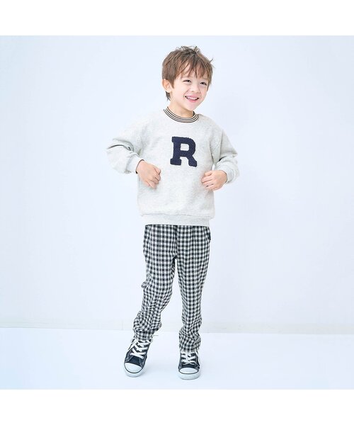 apres les cours（アプレレクール）の「【リンク】8柄バラエティモチーフトレーナー（スウェット・キッズ・ピンク/ブラウン/アイボリー/イエロー/ミント/ラベンダー/その他2/ベージュ・90/100/110/120/80/130/140）」の10枚目の写真