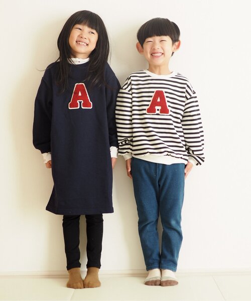apres les cours(アプレレクール)の「【リンク】8柄バラエティモチーフトレーナー(スウェット・キッズ・ピンク/ブラウン/アイボリー/イエロー/ミント/ラベンダー/その他2/ベージュ・90/100/110/120/80/130/140)」の20枚目の写真