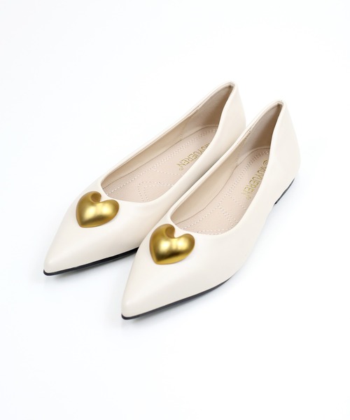 ハートモチーフパンプス（パンプス）｜BLUEEAST（ブルーイースト）