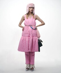 【NON TOKYO/ノントーキョー】REVERSIBLE QUILTING ONE-PIECE/リバーシブルキルティングワンピース