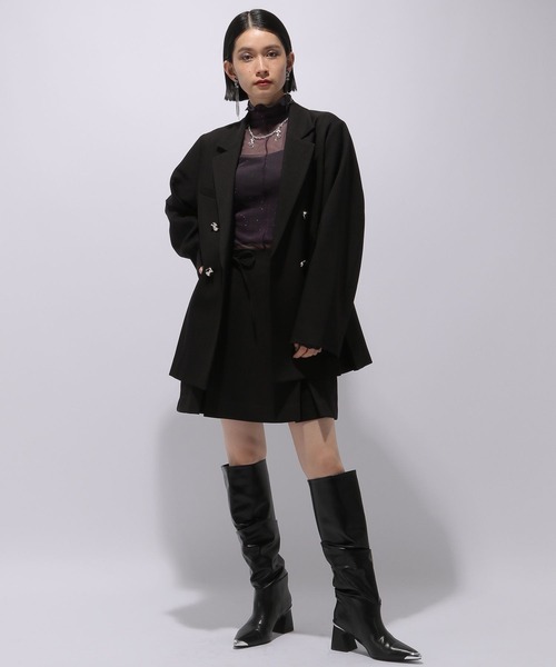 HARE（ハレ）の「スノーガラシアートップス(HARE)（Tシャツ/カットソー・レディース・パープル/ブルー・FREE）」の5枚目の写真