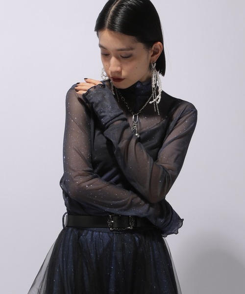 HARE（ハレ）の「スノーガラシアートップス(HARE)（Tシャツ/カットソー・レディース・パープル/ブルー・FREE）」の6枚目の写真