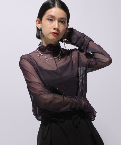 HARE（ハレ）の「スノーガラシアートップス(HARE)（Tシャツ/カットソー・レディース・パープル/ブルー・FREE）」の17枚目の写真