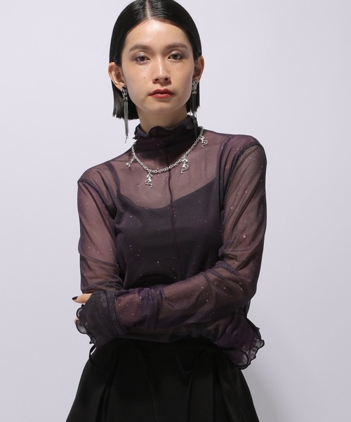 HARE（ハレ）の「スノーガラシアートップス(HARE)（Tシャツ/カットソー・レディース・パープル/ブルー・FREE）」の18枚目の写真