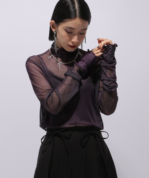 HARE（ハレ）の「スノーガラシアートップス(HARE)（Tシャツ/カットソー・レディース・パープル/ブルー・FREE）」の20枚目の写真