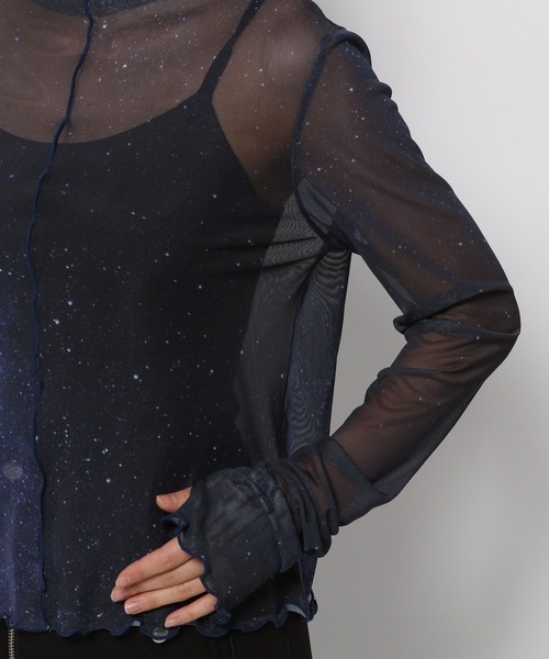 HARE（ハレ）の「スノーガラシアートップス(HARE)（Tシャツ/カットソー・レディース・パープル/ブルー・FREE）」の10枚目の写真