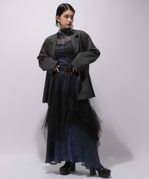 HARE（ハレ）の「スノーガラシアートップス(HARE)（Tシャツ/カットソー・レディース・パープル/ブルー・FREE）」の3枚目の写真