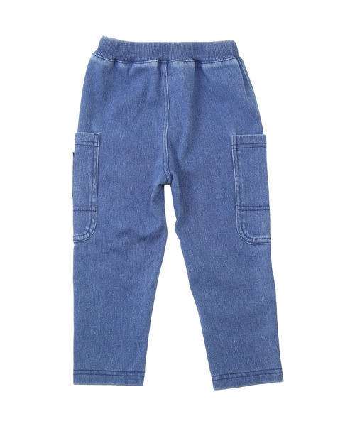 DILASH(ディラッシュ)の「カットソーデニムパンツ(デニムパンツ・キッズ・サックスブルー/ブルー・90/100/140/130/120/110/80)」の5枚目の写真