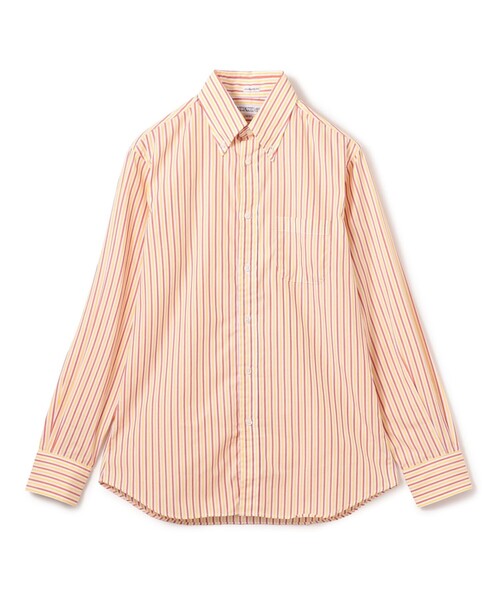 INDIVIDUALIZED SHIRTS(インディビジュアライズドシャツ)の「INDIVIDUALIZED SHIRTS SUBWAY STRIPE コットン B.D.シャツ(シャツ/ブラウス・メンズ・イエロー系その他2・M)」の1枚目の写真
