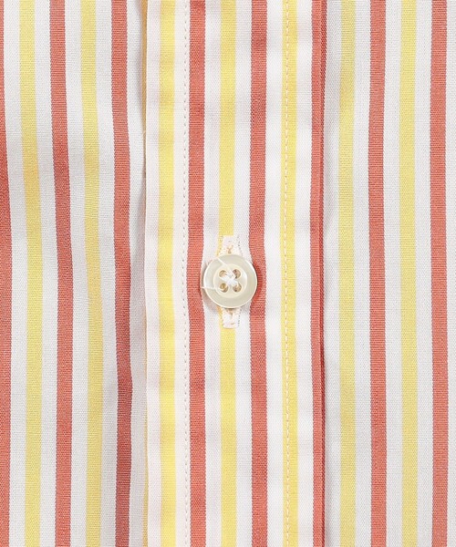 INDIVIDUALIZED SHIRTS(インディビジュアライズドシャツ)の「INDIVIDUALIZED SHIRTS SUBWAY STRIPE コットン B.D.シャツ(シャツ/ブラウス・メンズ・イエロー系その他2・M)」の10枚目の写真