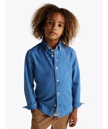 BOYS デニムシャンブレーシャツ