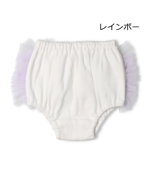 kids zoo(キッズズー)の「チュールフリル付ブルマ(その他パンツ・キッズ・その他1/オフホワイト・90/80)」の5枚目の写真
