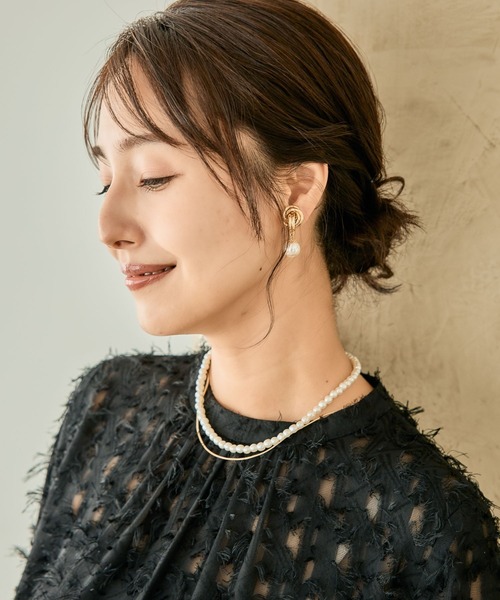 LEPSIM（レプシィム）の「【入卒式／セレモニー】アソートパールショートネック　213224（ネックレス・レディース・ホワイト/オフホワイト/ホワイト系その他・ONE SIZE）」の14枚目の写真