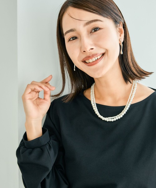 LEPSIM（レプシィム）の「【入卒式／セレモニー】アソートパールショートネック　213224（ネックレス・レディース・ホワイト/オフホワイト/ホワイト系その他・ONE SIZE）」の12枚目の写真