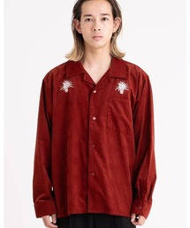 PORT OF CALL | LS SHIRT/PORT OF CALLコーデュロイオープンカラー長袖シャツ(シャツ/ブラウス)