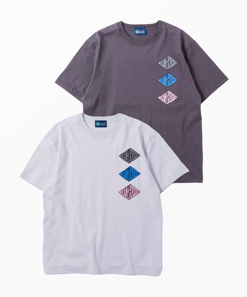 OFFSHORE(オフショア)の「OS DIAMOND TEE/ダイヤモンド柄ティ(Tシャツ/カットソー・メンズ・グレー/ブラック・M/L/XL/S)」の11枚目の写真