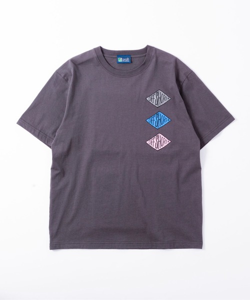 OFFSHORE(オフショア)の「OS DIAMOND TEE/ダイヤモンド柄ティ(Tシャツ/カットソー・メンズ・グレー/ブラック・M/L/XL/S)」の12枚目の写真