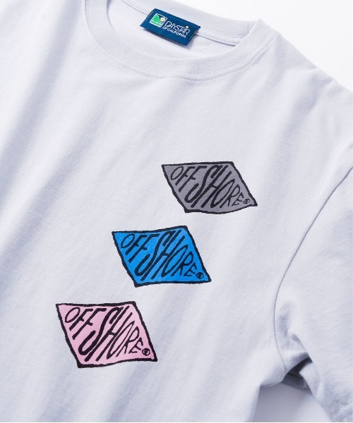 OFFSHORE(オフショア)の「OS DIAMOND TEE/ダイヤモンド柄ティ(Tシャツ/カットソー・メンズ・グレー/ブラック・M/L/XL/S)」の15枚目の写真