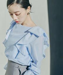PROPORTION BODY DRESSING | リボンラッフルブラウス / 1215110202(シャツ/ブラウス)