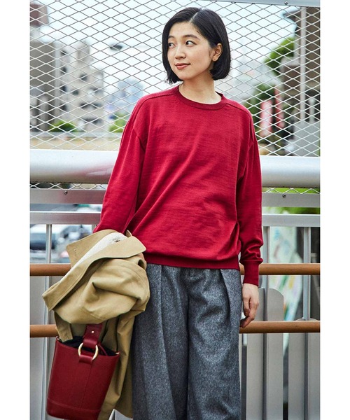 サイズ3 マーティーアンドサンズ ひょっとこ ニット レッド サイズ3 マーティーアンドサンズ ひょっとこ ニット レッド