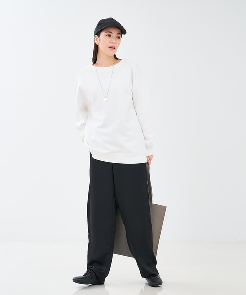 collex（コレックス）の「キレイイロスウェット（スウェット・レディース・グレイッシュブルー/ホワイト/パープル・フリー）」の16枚目の写真