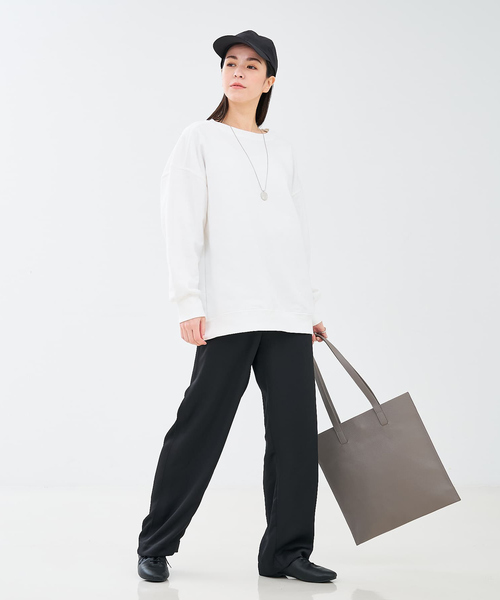 collex（コレックス）の「キレイイロスウェット（スウェット・レディース・グレイッシュブルー/ホワイト/パープル・フリー）」の17枚目の写真