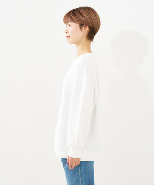 collex（コレックス）の「キレイイロスウェット（スウェット・レディース・グレイッシュブルー/ホワイト/パープル・フリー）」の7枚目の写真