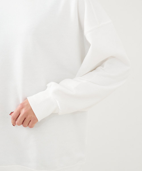 collex（コレックス）の「キレイイロスウェット（スウェット・レディース・グレイッシュブルー/ホワイト/パープル・フリー）」の10枚目の写真