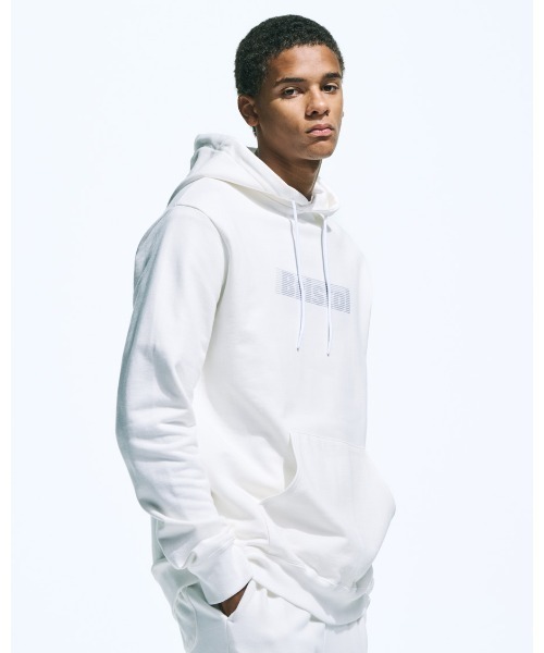 EFFECT LINE LOGO TEAM SWEAT HOODIE（パーカー）｜F.C.Real
