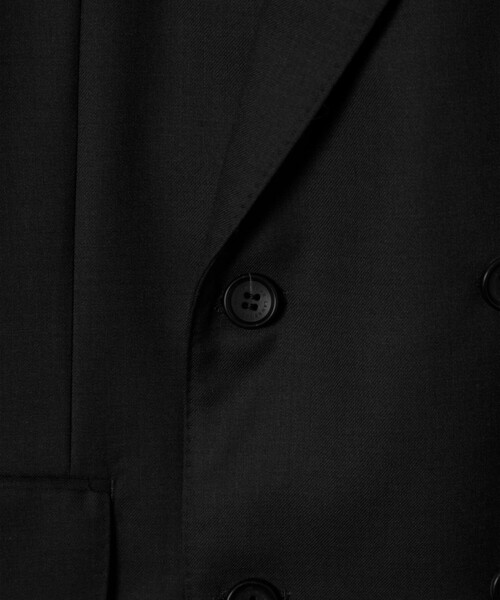 JOHN LAWRENCE SULLIVAN(ジョンローレンスサリバン)の「【JOHN LAWRENCE SULLIVAN/ジョン ローレンス サリバン】WOOL DOUBLE BREASTED JACKET(テーラードジャケット・メンズ・ブラック/ブラウン・44/46)」の12枚目の写真