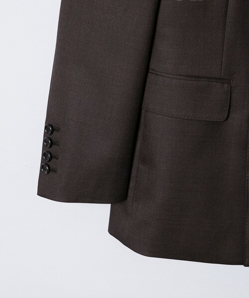 JOHN LAWRENCE SULLIVAN(ジョンローレンスサリバン)の「【JOHN LAWRENCE SULLIVAN/ジョン ローレンス サリバン】WOOL DOUBLE BREASTED JACKET(テーラードジャケット・メンズ・ブラック/ブラウン・44/46)」の8枚目の写真