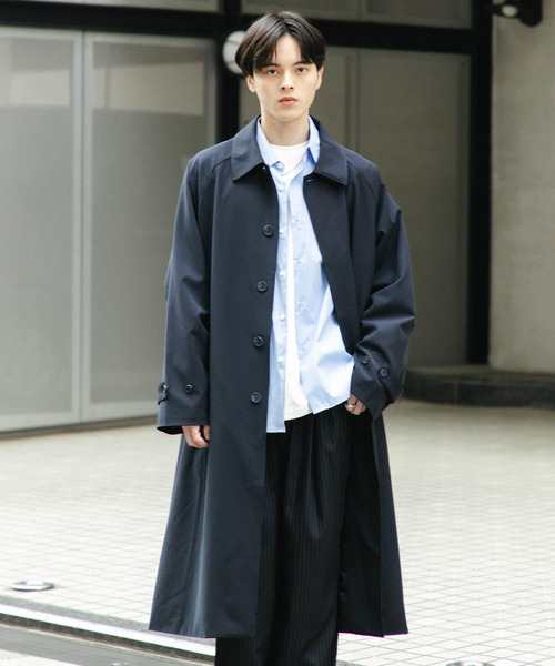 虹♡様タグ付き　23区　大きいサイズ　ステンカラー　バルマカーンコート バルマカーンコート ステンカラーコート コート メンズ 冬