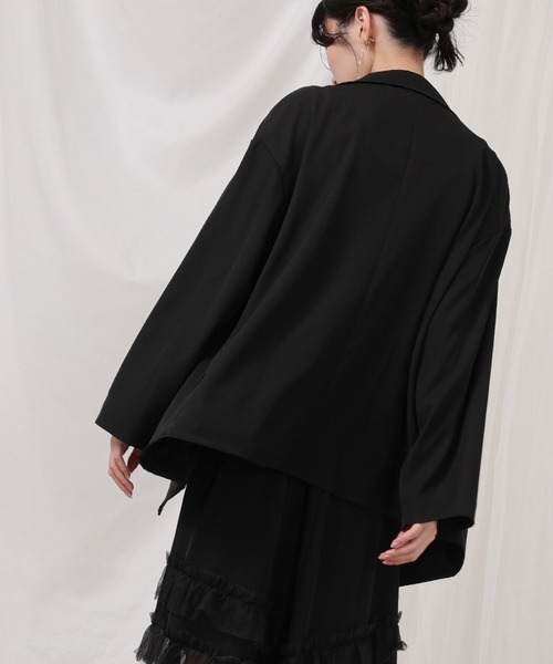 Kana（カナ）の「裾フリルキャミワンピース オーバーサイズジャケット