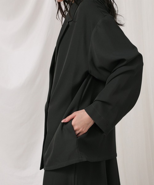 Kana（カナ）の「裾フリルキャミワンピース オーバーサイズジャケット