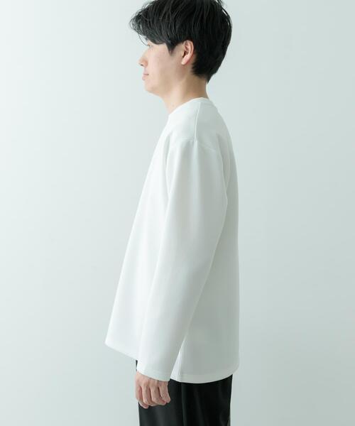 ITEMS URBANRESEARCH（アイテムズ アーバンリサーチ）の「ダンボール ロングスリーブ カットソー（Tシャツ/カットソー・メンズ・その他1/ホワイト/ブラック・MEDIUM/LARGE）」の13枚目の写真