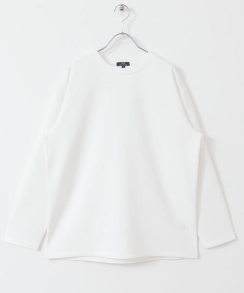 ITEMS URBANRESEARCH（アイテムズ アーバンリサーチ）の「ダンボール ロングスリーブ カットソー（Tシャツ/カットソー・メンズ・その他1/ホワイト/ブラック・MEDIUM/LARGE）」の15枚目の写真