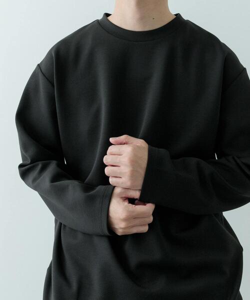 ITEMS URBANRESEARCH（アイテムズ アーバンリサーチ）の「ダンボール ロングスリーブ カットソー（Tシャツ/カットソー・メンズ・その他1/ホワイト/ブラック・MEDIUM/LARGE）」の17枚目の写真