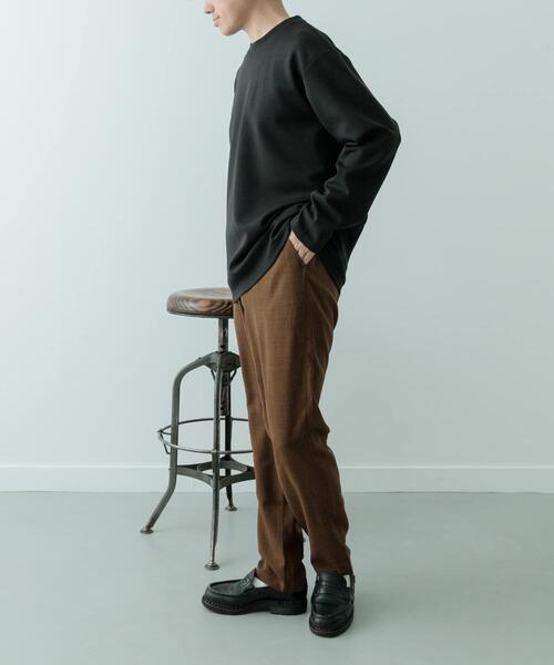 ITEMS URBANRESEARCH（アイテムズ アーバンリサーチ）の「ダンボール ロングスリーブ カットソー（Tシャツ/カットソー・メンズ・その他1/ホワイト/ブラック・MEDIUM/LARGE）」の22枚目の写真